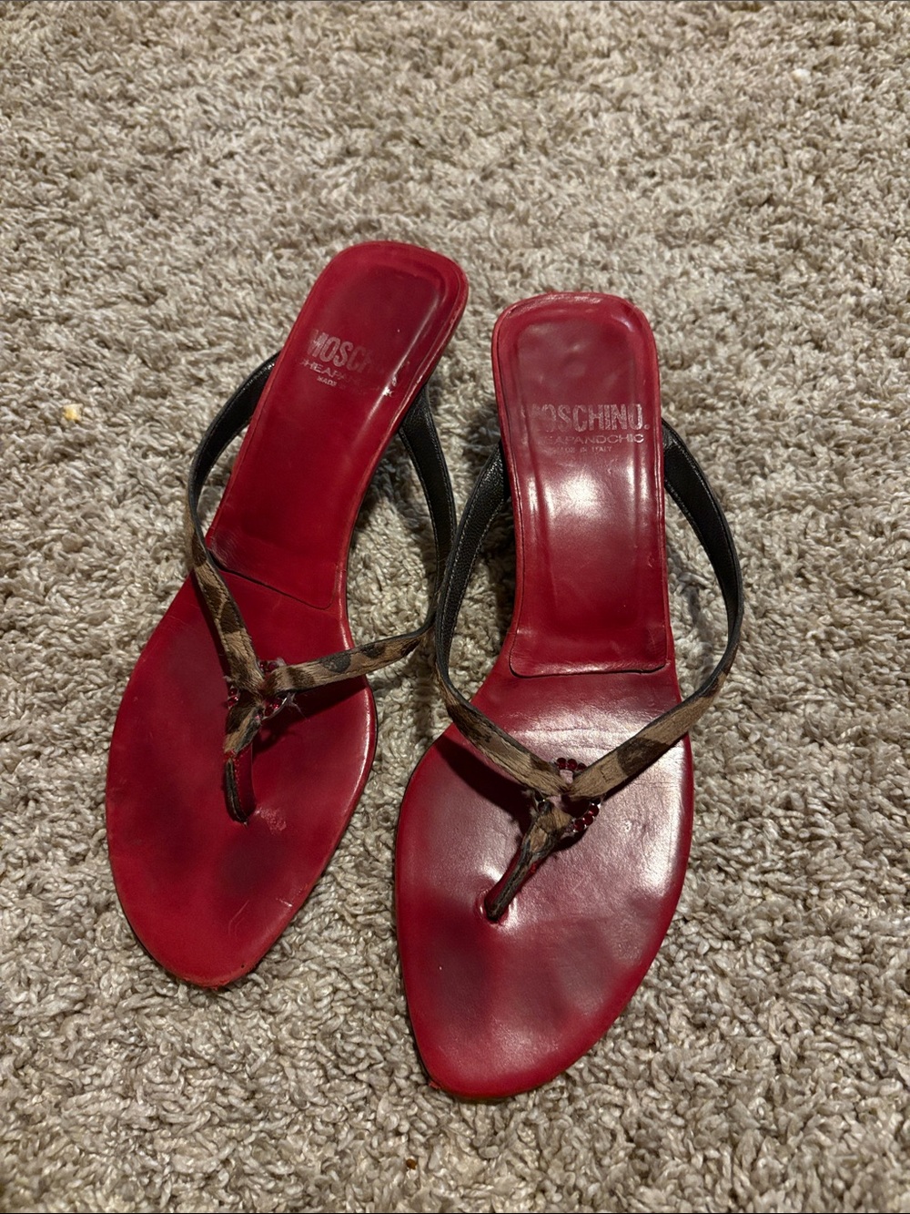 Moschino cheap and chic sz 37 heels